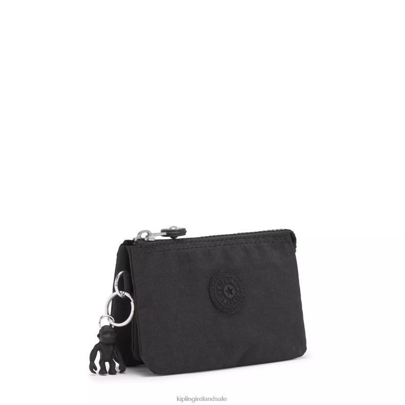 Pouches Black Noir Creativity Small Pouch Women Kipling J6TNX560