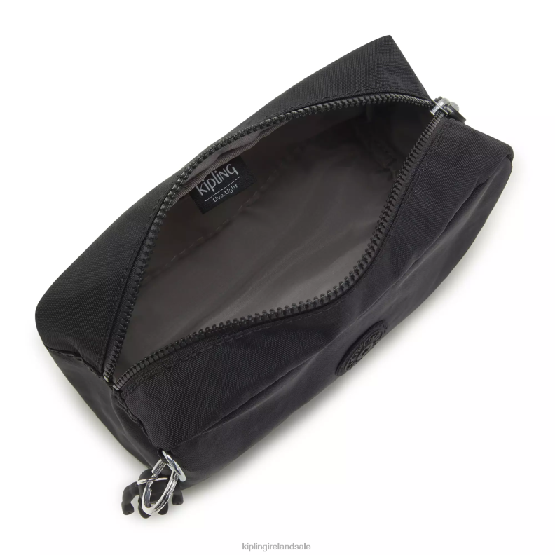 Pouches Black Noir Gleam Pouch Women Kipling J6TNX314