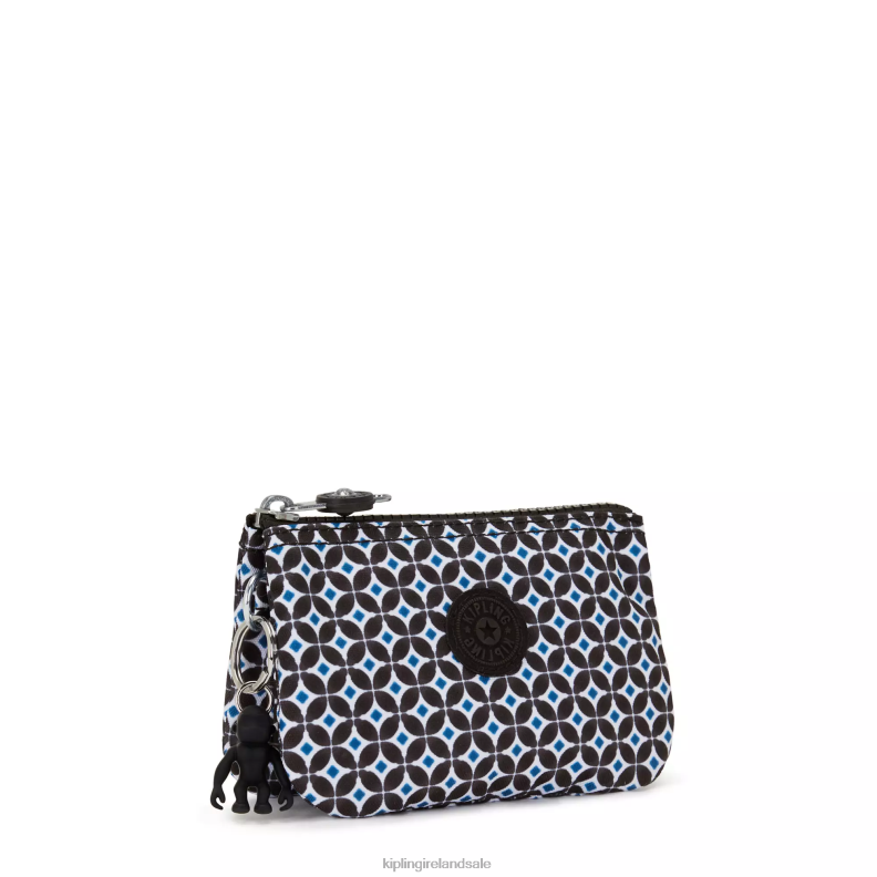 Pouches Blackish Tile Creativity Small Printed Pouch Women Kipling J6TNX557