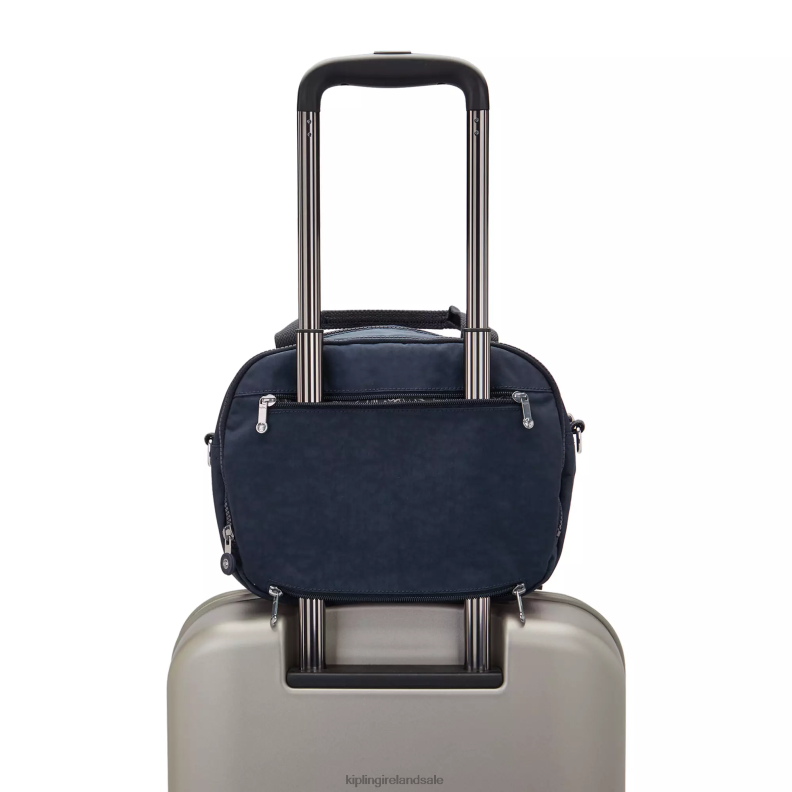 Pouches Blue Bleu Palm Beach Toiletry Bag Women Kipling J6TNX545