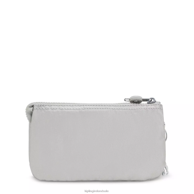 Pouches Bright Metallic Creativity Large Metallic Pouch Women Kipling J6TNX547