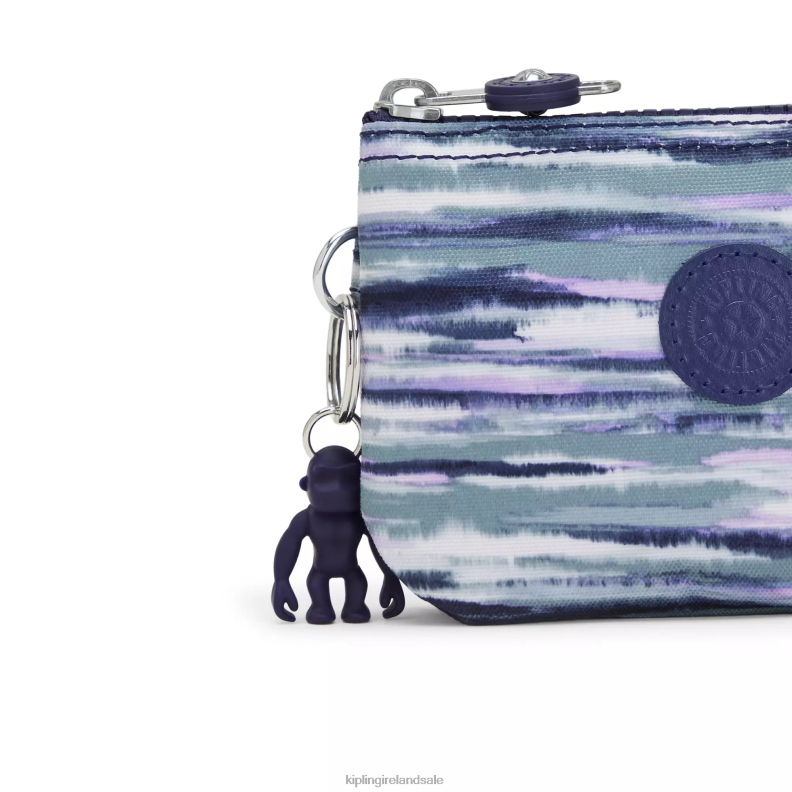 Pouches Brush Stripes Creativity Small Printed Pouch Women Kipling J6TNX603