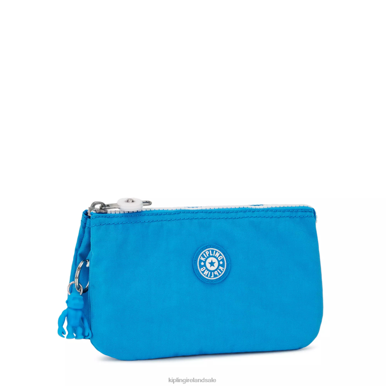Pouches Eager Blue Creativity Large Pouch Women Kipling J6TNX537