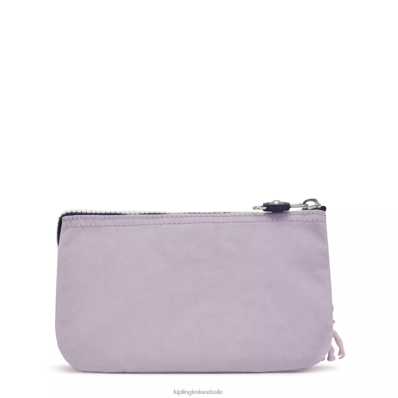 Pouches Gentle Lilac Block Creativity Large Pouch Women Kipling J6TNX540