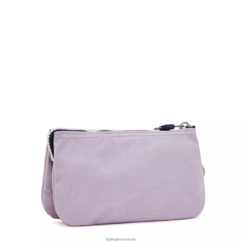 Pouches Gentle Lilac Block Creativity Large Pouch Women Kipling J6TNX540