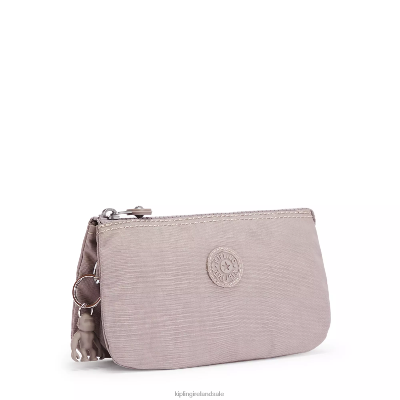 Pouches Grey Gris Creativity Large Pouch Women Kipling J6TNX533