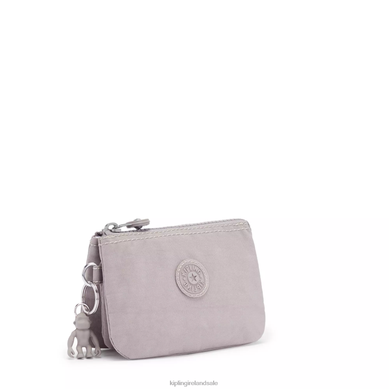 Pouches Grey Gris Creativity Small Pouch Women Kipling J6TNX558