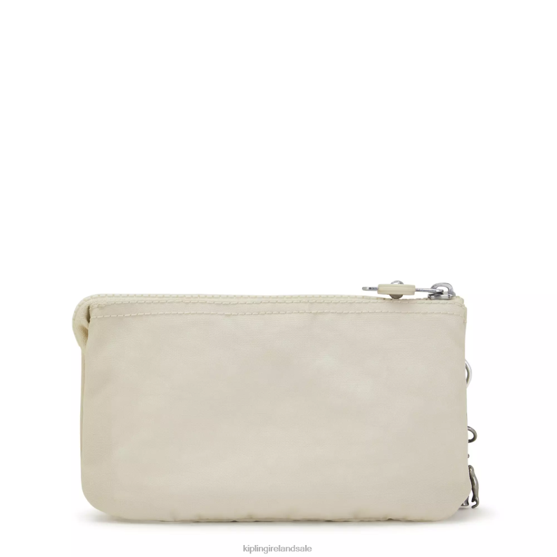 Pouches Light Sand Creativity Large Pouch Women Kipling J6TNX539