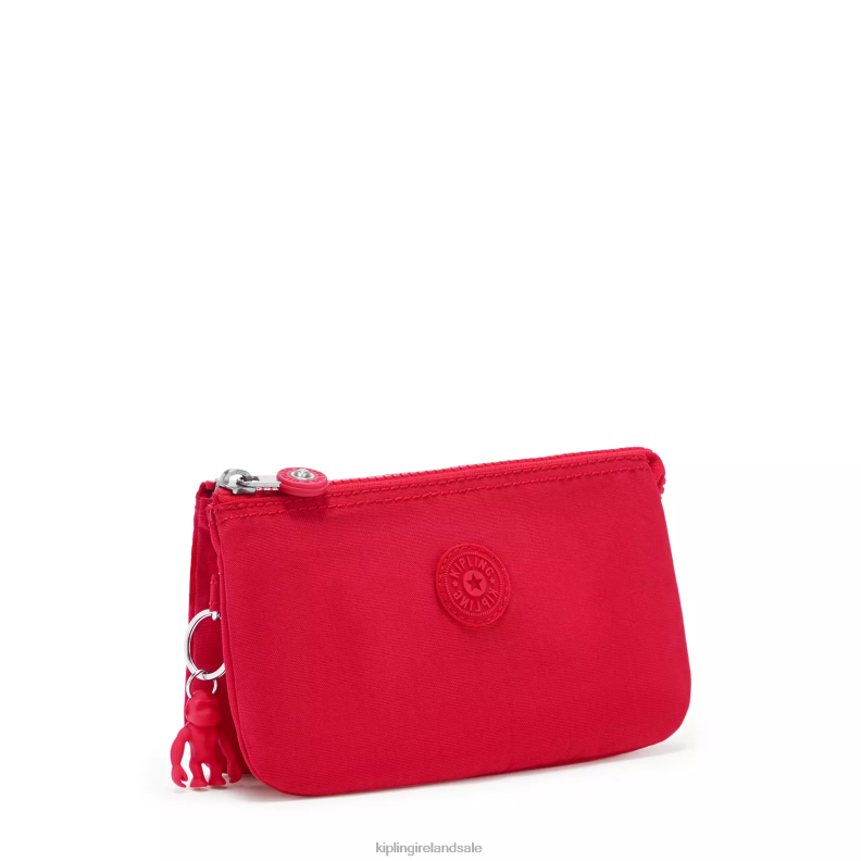 Pouches Red Rouge Creativity Large Pouch Women Kipling J6TNX538