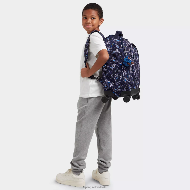 Rolling Backpacks Surf Sea Print New Zea 15\ Printed Laptop Rolling Backpack Women Kipling J6TNX489