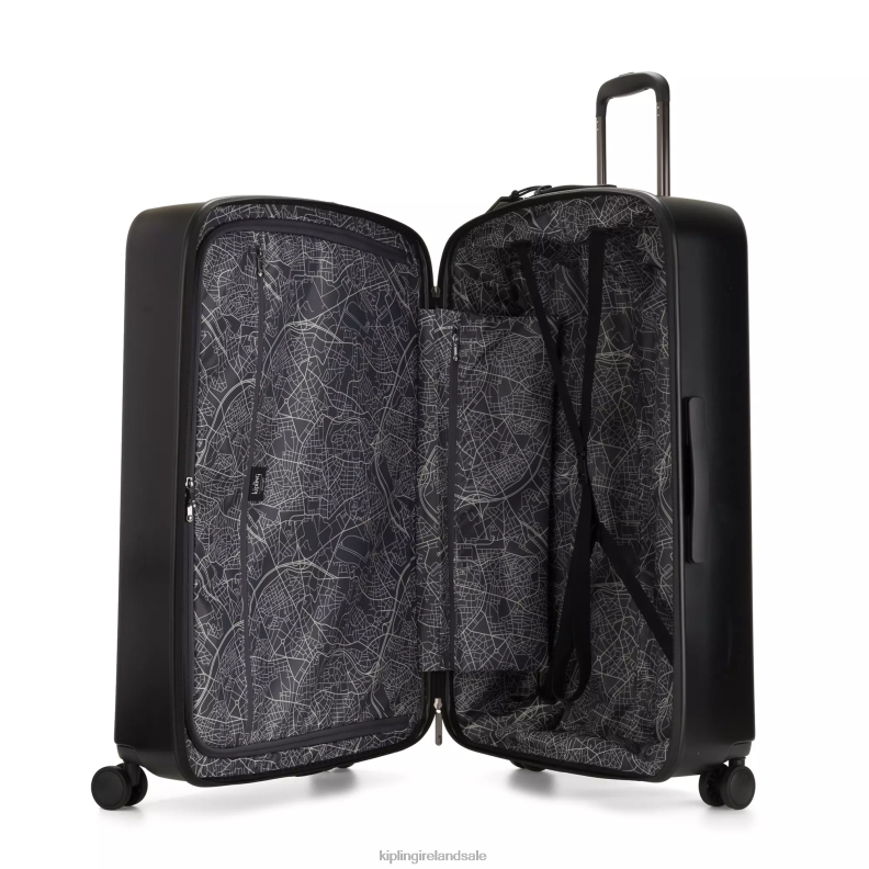 Rolling Luggage Black Noir Curiosity Large 4 Wheeled Rolling Luggage Women Kipling J6TNX524