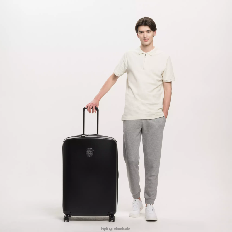 Rolling Luggage Black Noir Curiosity Large 4 Wheeled Rolling Luggage Women Kipling J6TNX524