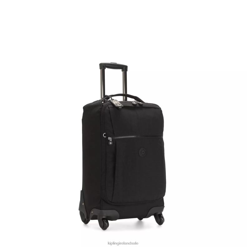Rolling Luggage Black Noir Darcey Small Carry-On Rolling Luggage Women Kipling J6TNX509