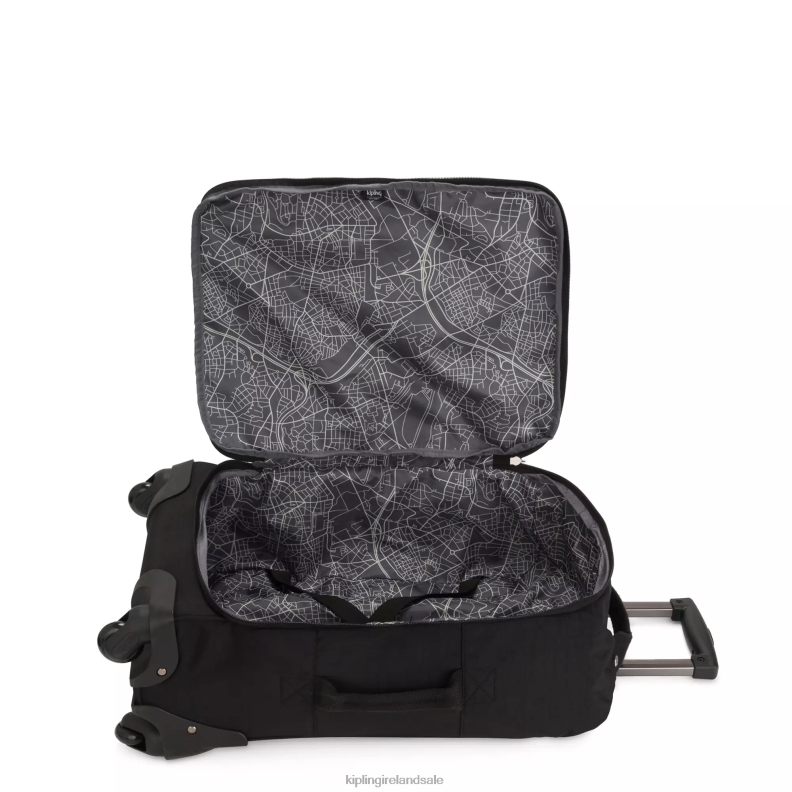 Rolling Luggage Black Noir Darcey Small Carry-On Rolling Luggage Women Kipling J6TNX509