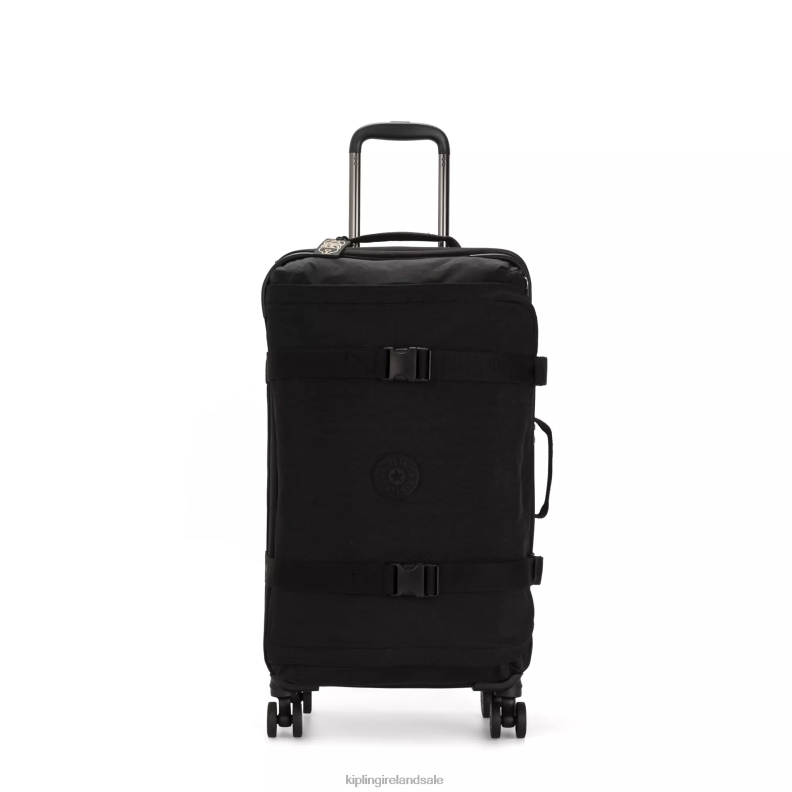 Rolling Luggage Black Noir Spontaneous Medium Rolling Luggage Women Kipling J6TNX516