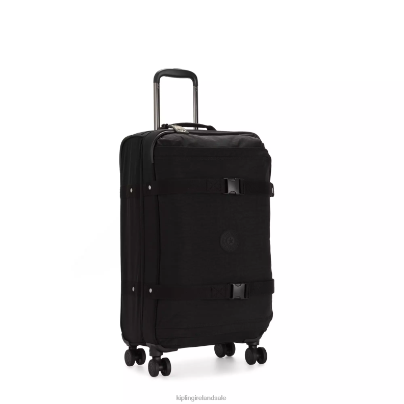 Rolling Luggage Black Noir Spontaneous Medium Rolling Luggage Women Kipling J6TNX516