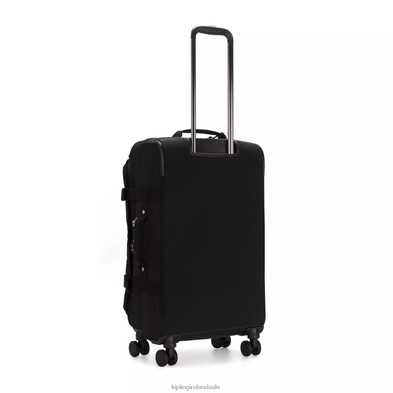 Rolling Luggage Black Noir Spontaneous Medium Rolling Luggage Women Kipling J6TNX516