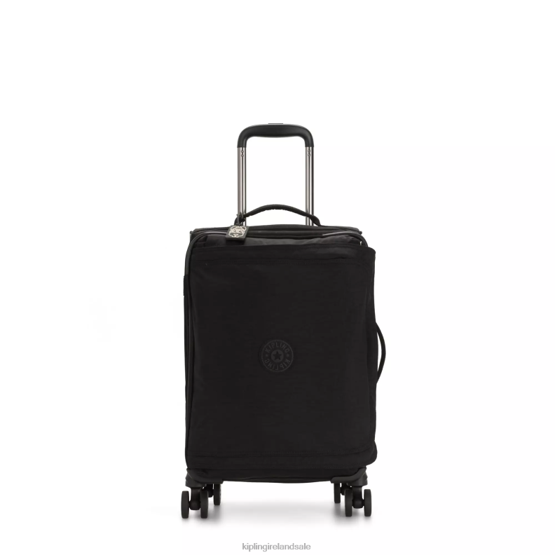 Rolling Luggage Black Noir Spontaneous Small Rolling Luggage Women Kipling J6TNX504