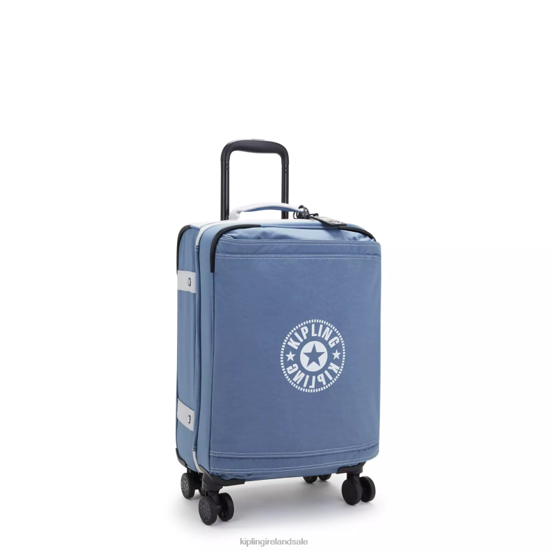 Rolling Luggage Brush Blue C Spontaneous Small Rolling Luggage Women Kipling J6TNX507