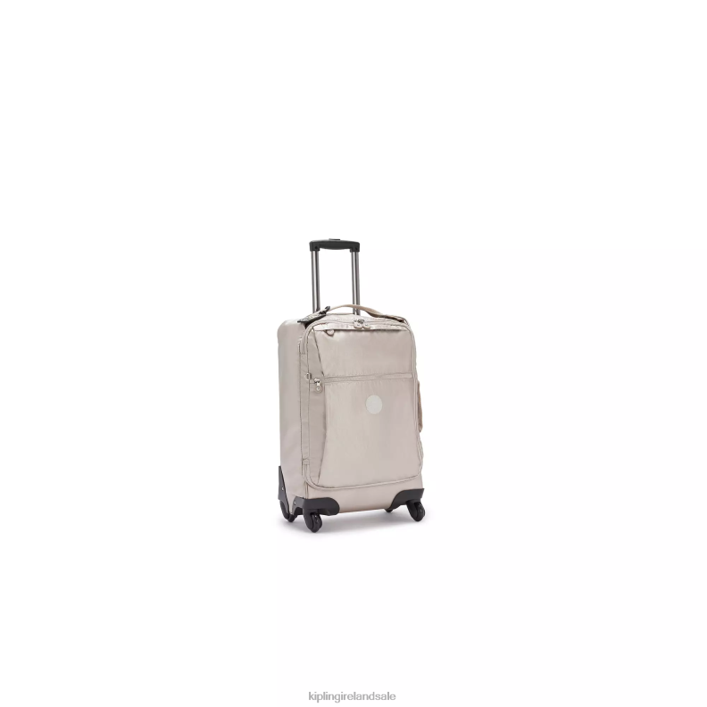 Rolling Luggage Metallic Glow Darcey Small Metallic Carry-On Rolling Luggage Women Kipling J6TNX514