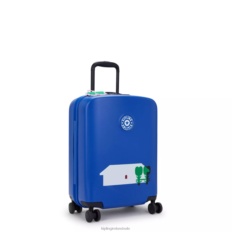 Rolling Luggage Minju Multi Print Curiosity Small Minju Kim 4 Wheeled Rolling Luggage Women Kipling J6TNX512