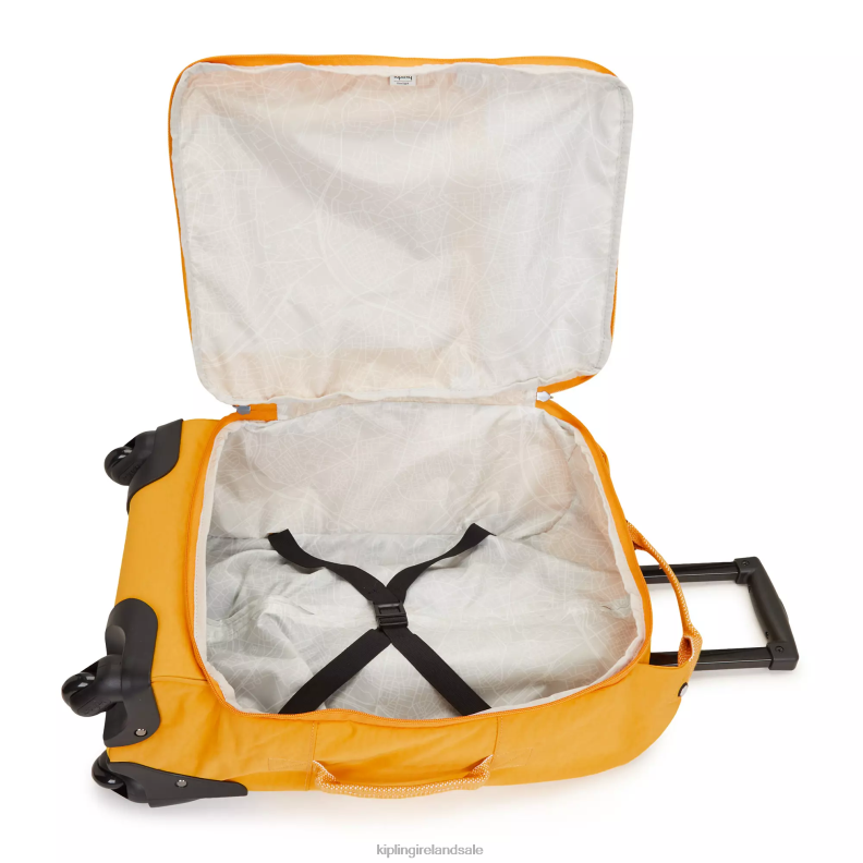 Rolling Luggage Rapid Yellow Darcey Small Carry-On Rolling Luggage Women Kipling J6TNX508