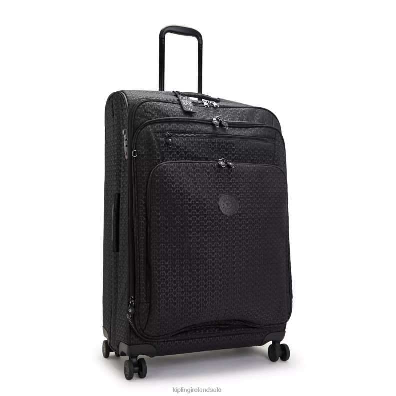 Rolling Luggage Signature Embossed Youri Spin Large 4 Wheeled Rolling Luggage Women Kipling J6TNX523