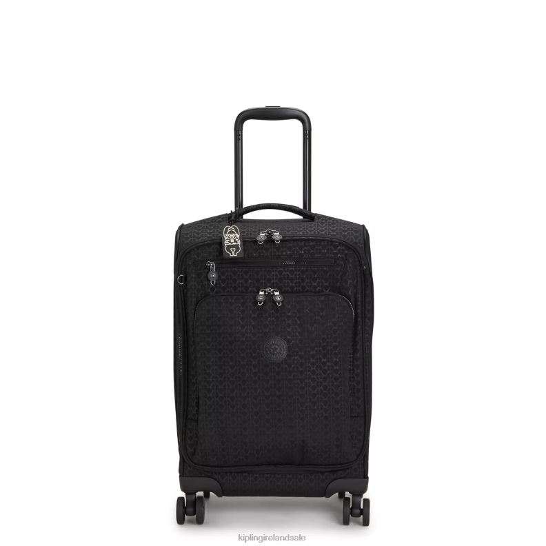 Rolling Luggage Signature Embossed Youri Spin Small Printed 4 Wheeled Rolling Luggage Women Kipling J6TNX515