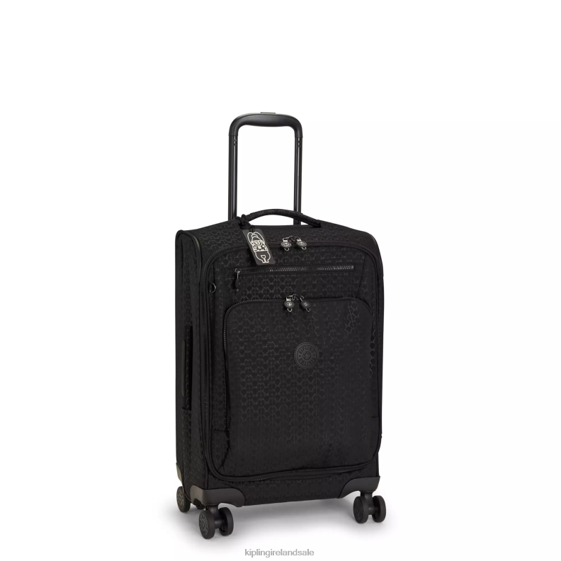 Rolling Luggage Signature Embossed Youri Spin Small Printed 4 Wheeled Rolling Luggage Women Kipling J6TNX515