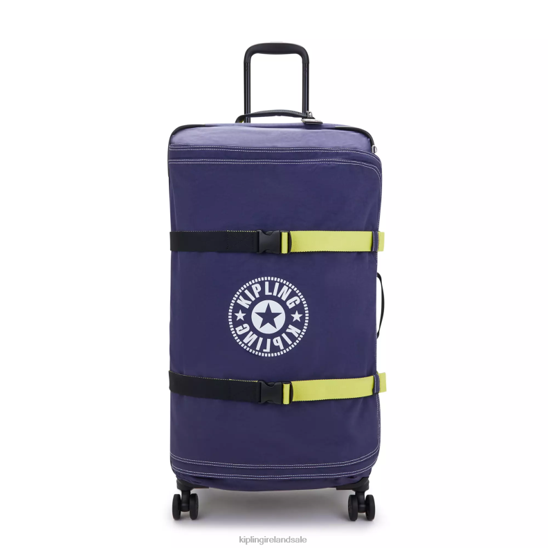 Rolling Luggage Ultimate Navy Spontaneous Large Rolling Luggage Women Kipling J6TNX520