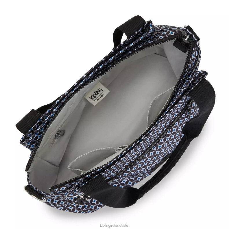 Shoulder Bags Blackish Tile Elysia Printed Shoulder Bag Women Kipling J6TNX239
