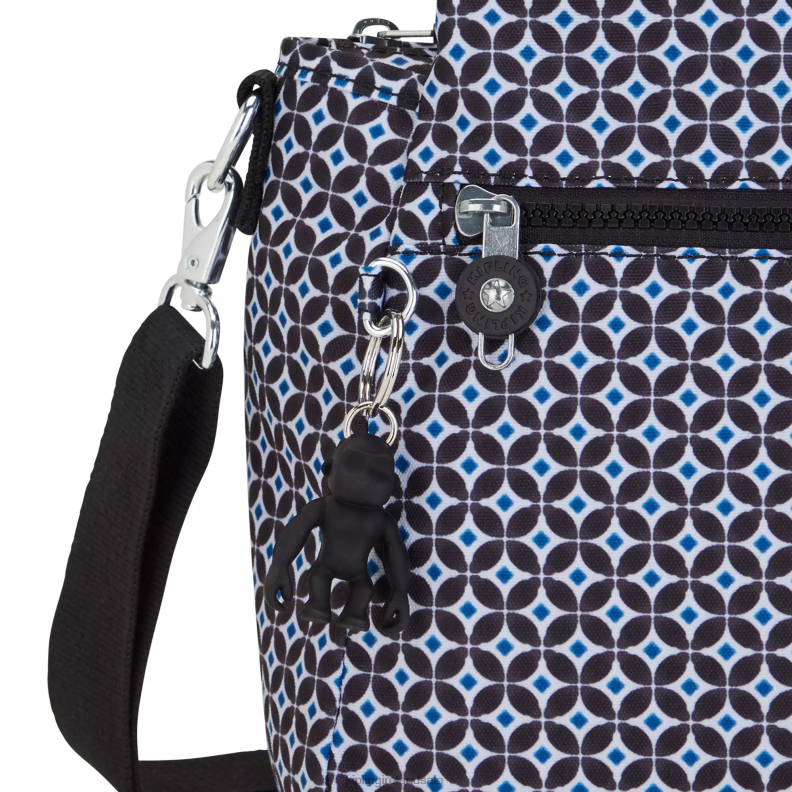 Shoulder Bags Blackish Tile Elysia Printed Shoulder Bag Women Kipling J6TNX239