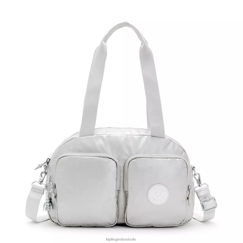 Shoulder Bags Bright Metallic Cool Defea Metallic Shoulder Bag Women Kipling J6TNX206