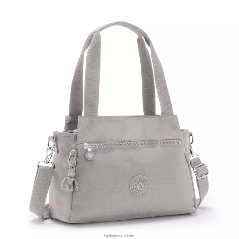 Shoulder Bags Grey Gris Elysia Shoulder Bag Women Kipling J6TNX153
