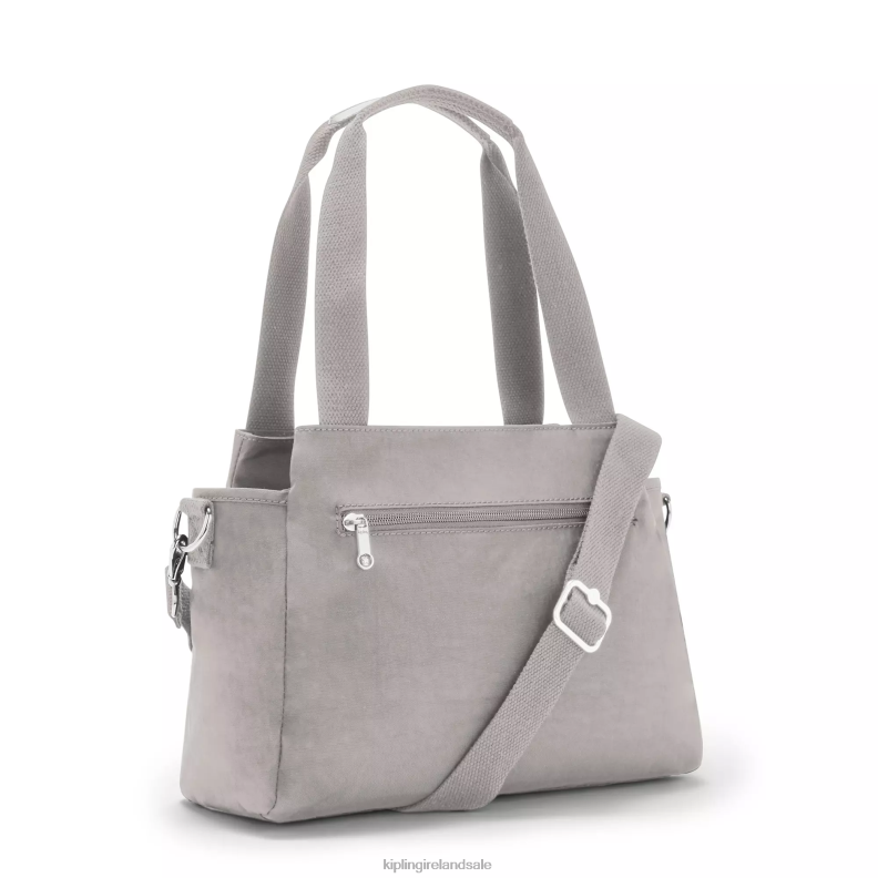 Shoulder Bags Grey Gris Elysia Shoulder Bag Women Kipling J6TNX153