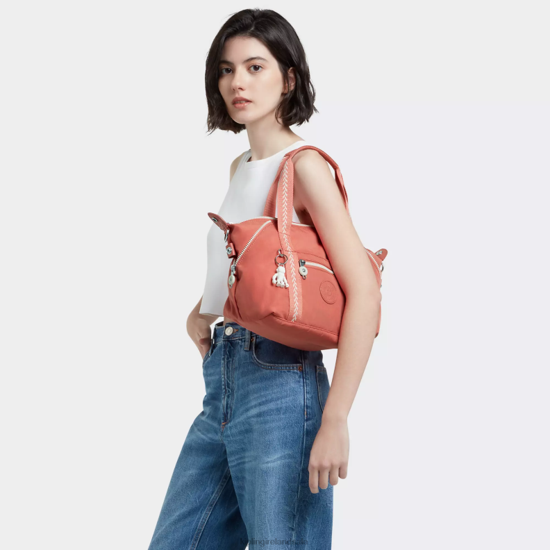 Shoulder Bags Vintage Pink Art Mini Shoulder Bag Women Kipling J6TNX41