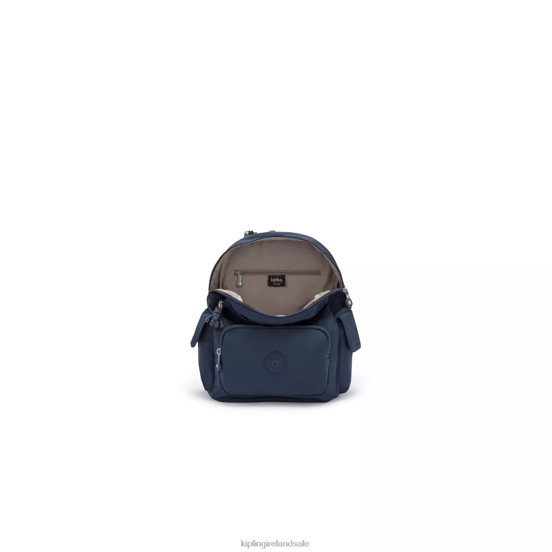 Small Backpacks Blue Bleu City Pack Small Backpack Women Kipling J6TNX408