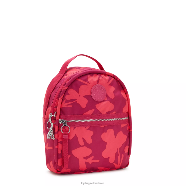 Small Backpacks Coral Flowers Kae Printed Backpack Women Kipling J6TNX376