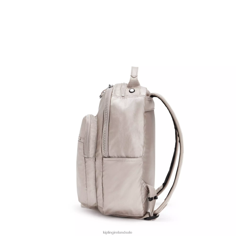 Small Backpacks Metallic Glow Seoul Small Metallic Tablet Backpack Women Kipling J6TNX418