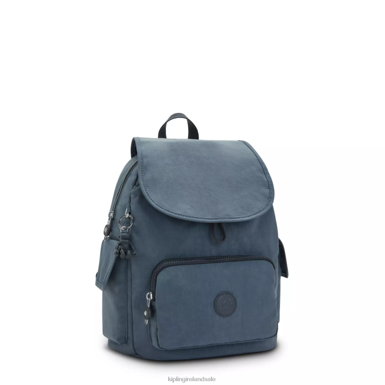Small Backpacks Nocturnal Grey City Pack Small Backpack Women Kipling J6TNX405