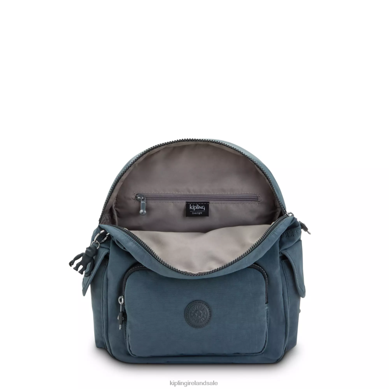Small Backpacks Nocturnal Grey City Pack Small Backpack Women Kipling J6TNX405
