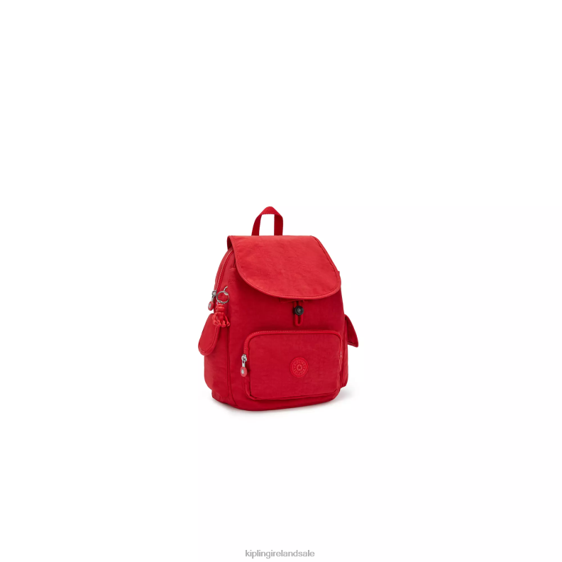 Small Backpacks Red Rouge City Pack Small Backpack Women Kipling J6TNX409