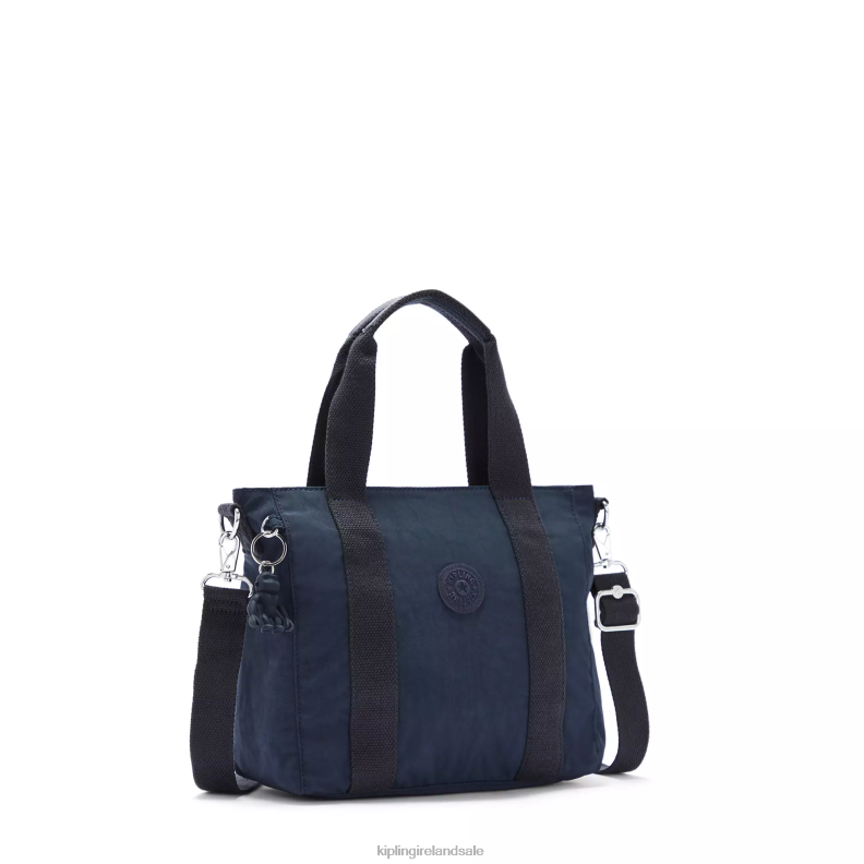 Tote Bags Blue Bleu Asseni Mini Tote Bag Women Kipling J6TNX107