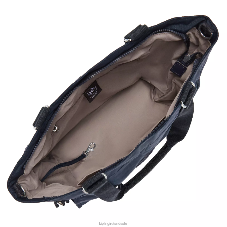 Tote Bags Blue Bleu New Shopper Small Tote Bag Women Kipling J6TNX275