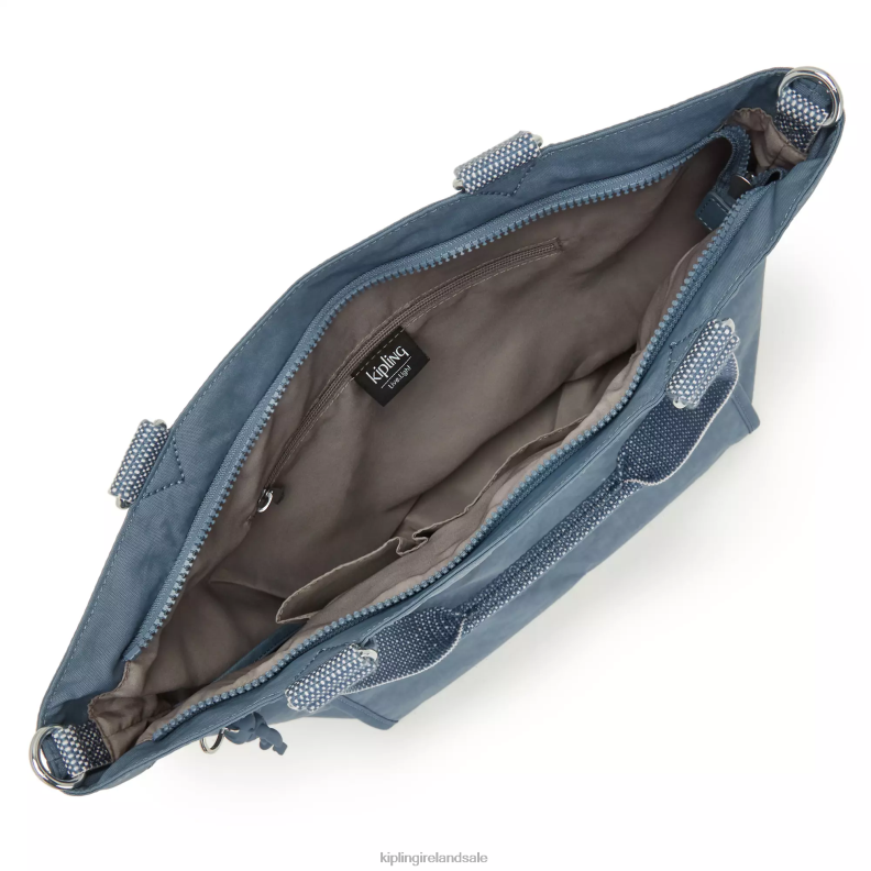 Tote Bags Brush Blue New Shopper Small Tote Bag Women Kipling J6TNX274