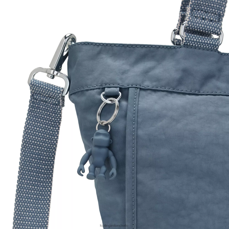 Tote Bags Brush Blue New Shopper Small Tote Bag Women Kipling J6TNX274