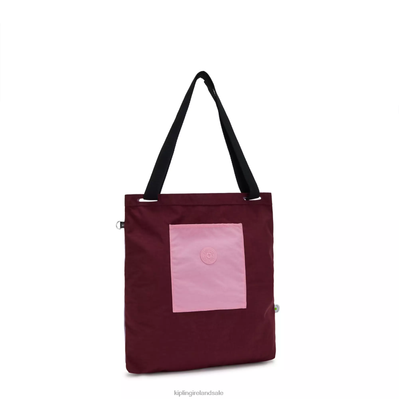 Tote Bags Dark Fushia Annas Tote Bag Women Kipling J6TNX273