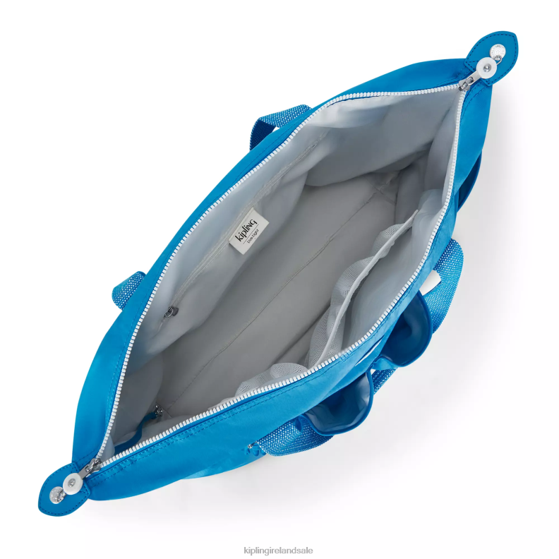 Tote Bags Eager Blue Art M Versatile Tote Bag Women Kipling J6TNX269