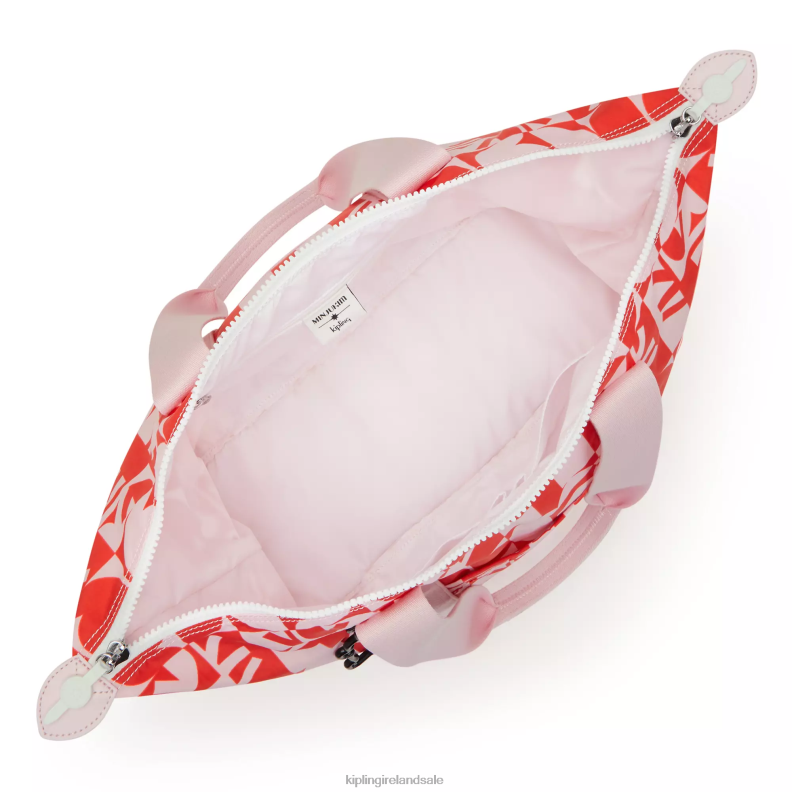 Tote Bags Minju Multi Print Art Medium Minju Kim Tote Bag Women Kipling J6TNX270