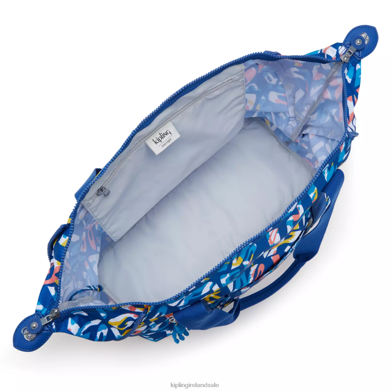 Tote Bags Neon Art Medium Printed Tote Bag Women Kipling J6TNX259